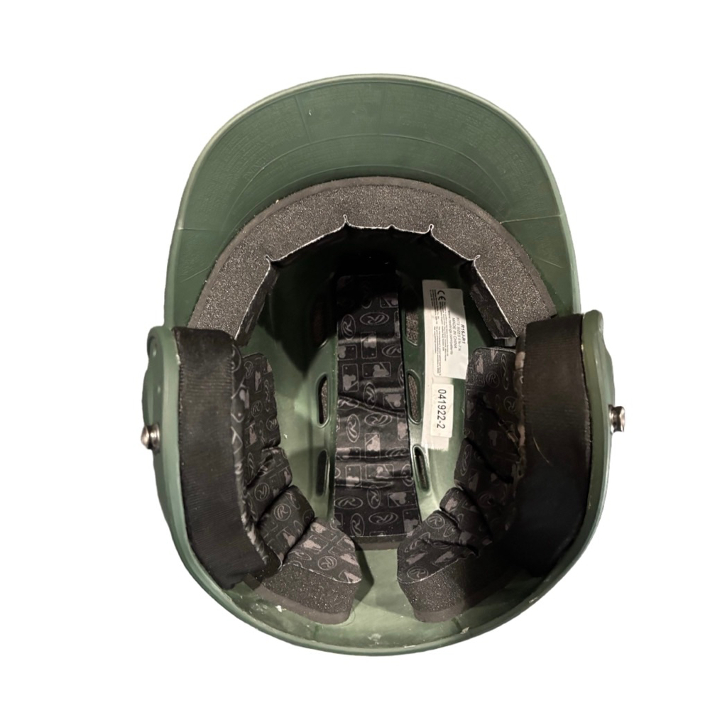 Boys Rawlings Green Baseball Batting Helmet size 6-7 - Picture 5 of 5